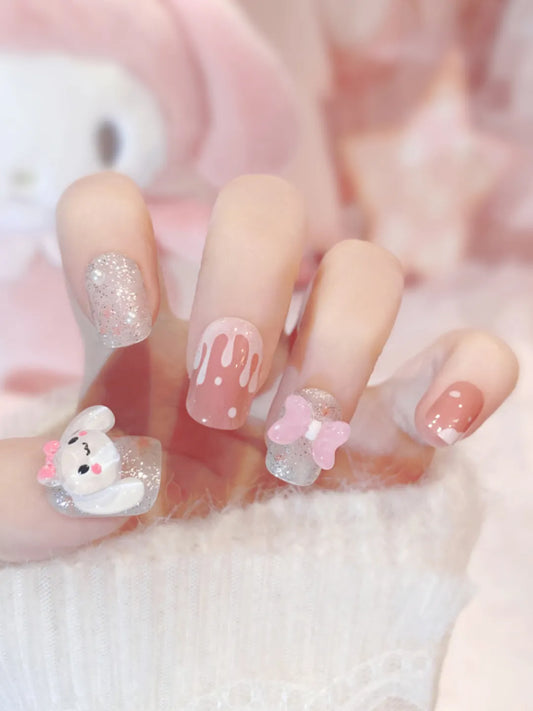 DREAMY BUNNY NAILS