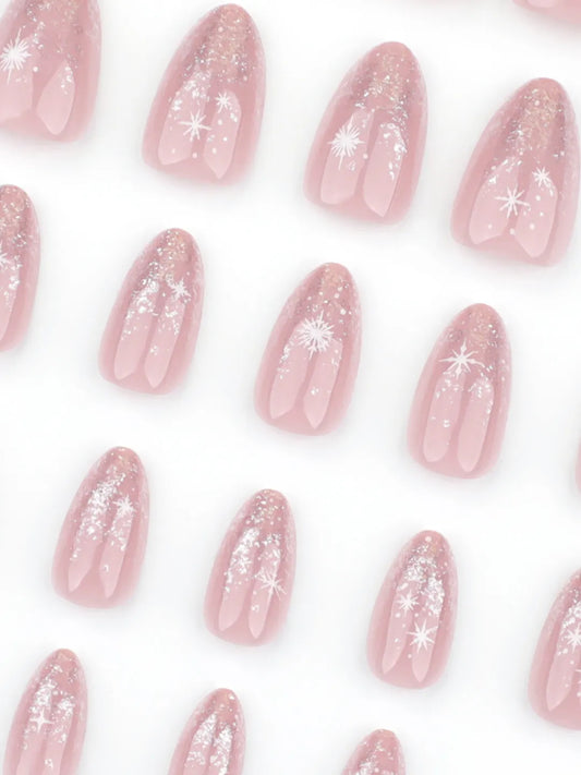 ROSE GLITTER KISS