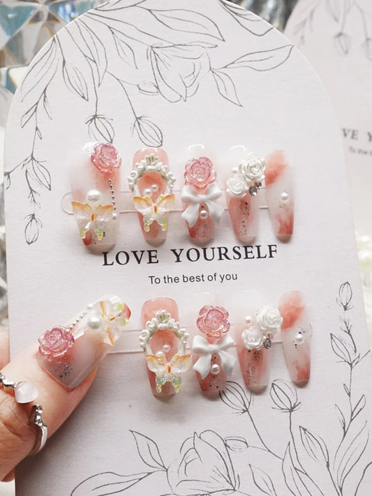 VINTAGE FAIRYCORE NAILS