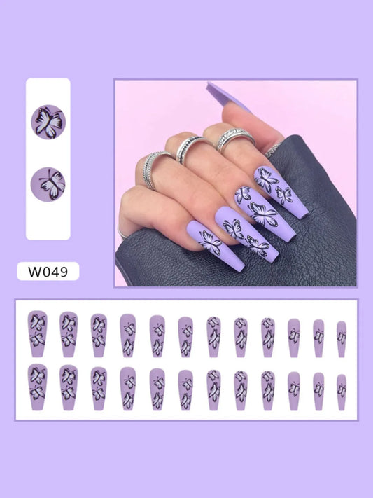 LAVENDER BUTTERFLY COFFIN