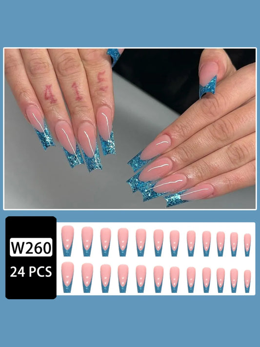 GLITTER FRENCH COFFIN