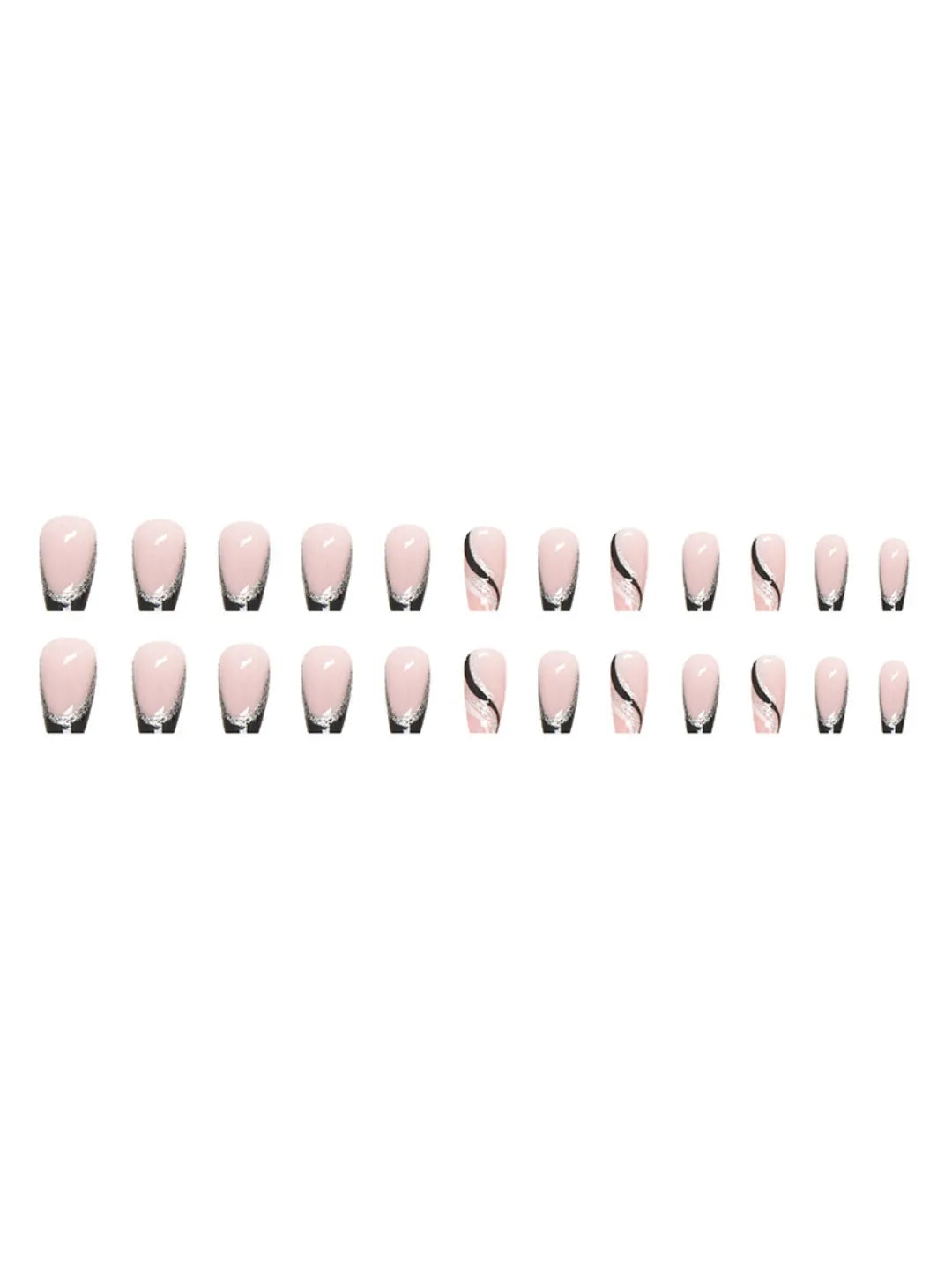 SWIRL GLAM NAILS