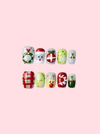 HAND-PAINTED CHRISTMAS