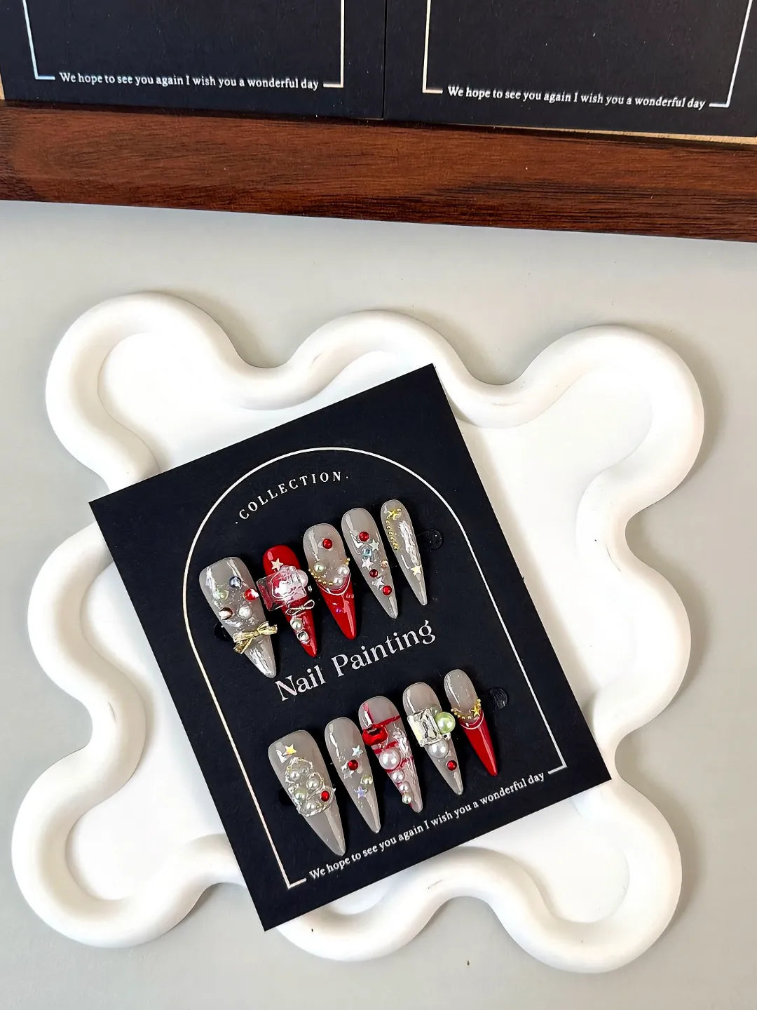 SANTA'S JEWELED STILETTOS