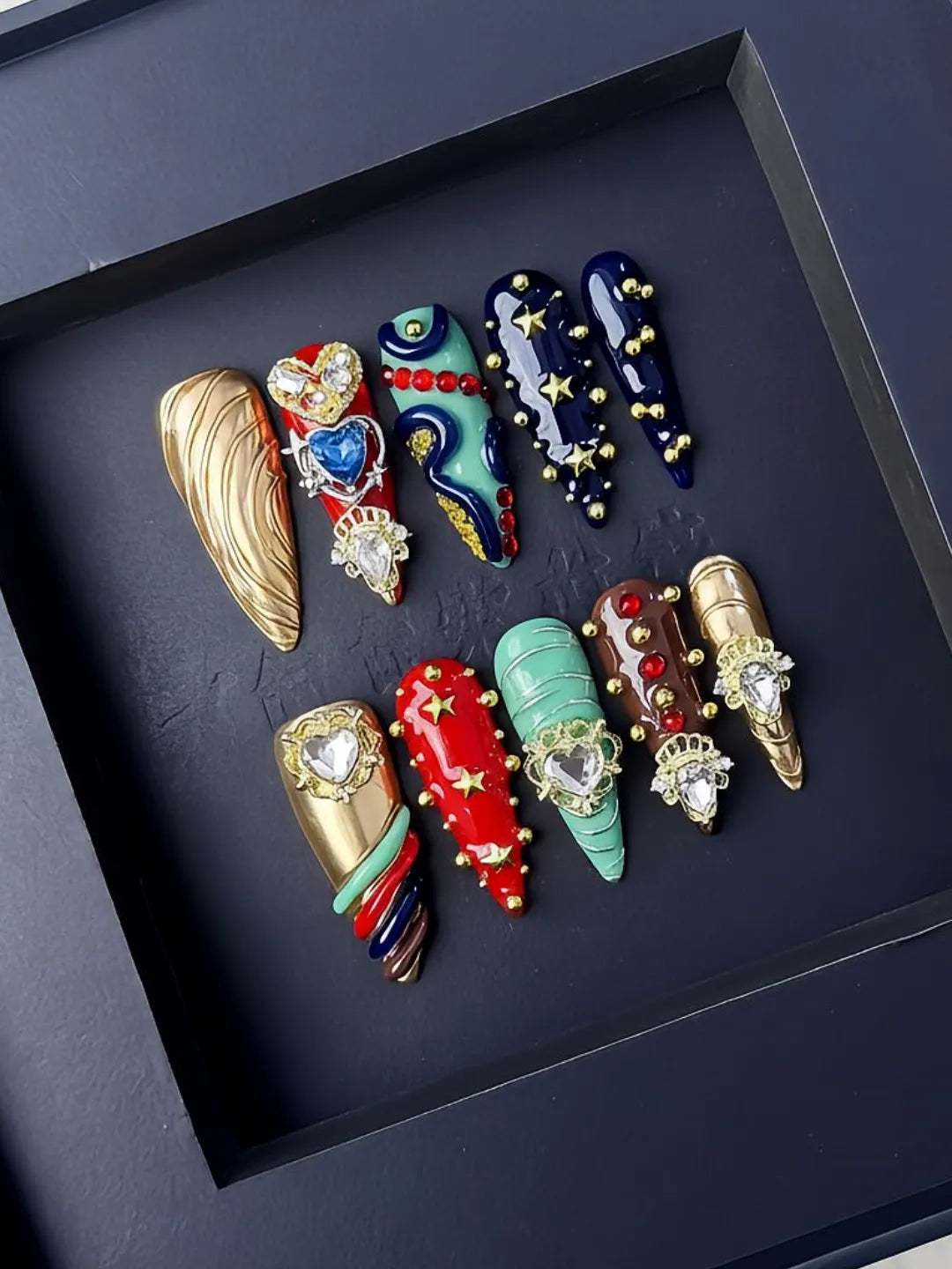EXOTIC JEWEL HEART