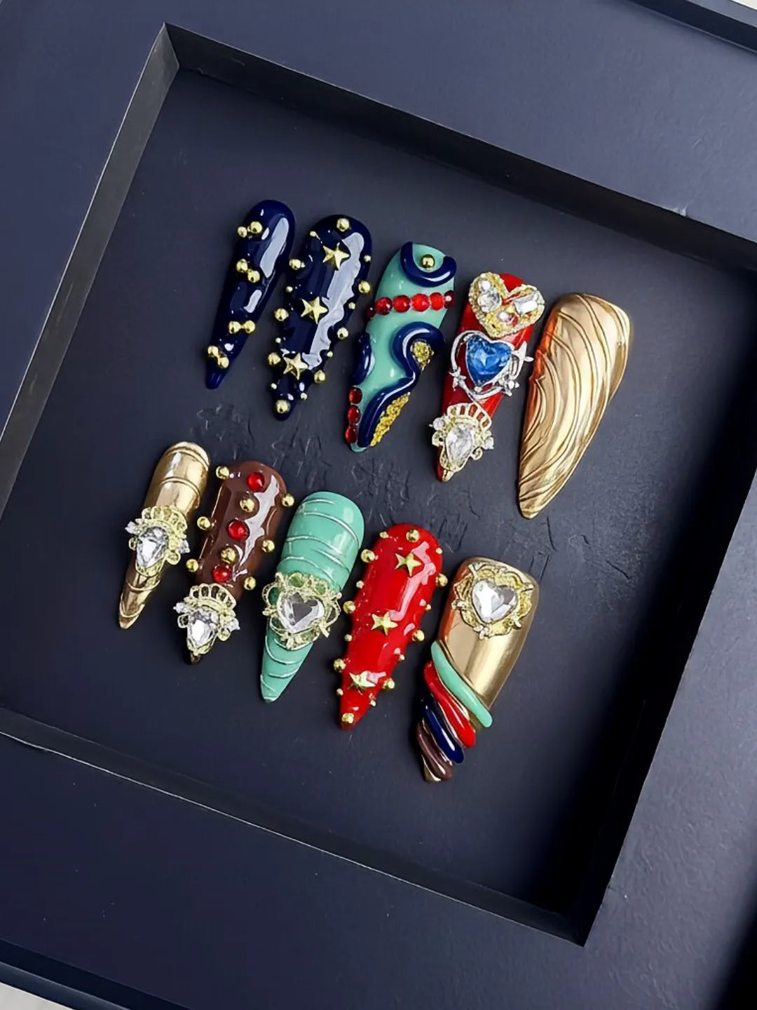 EXOTIC JEWEL HEART