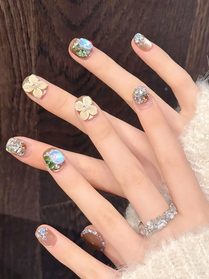 FROSTED FLOWER NAILS