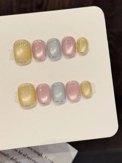 GLITTER STAR NAIL