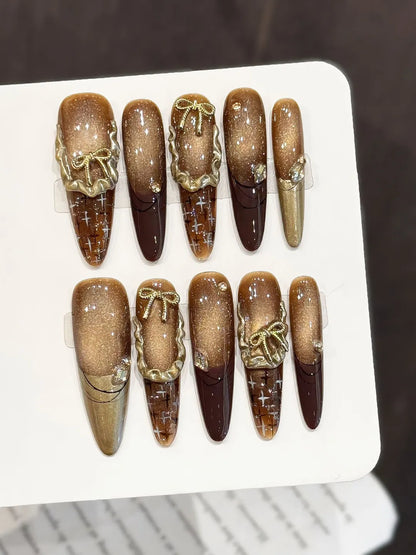 BROWN BUTTERFLY GOLD