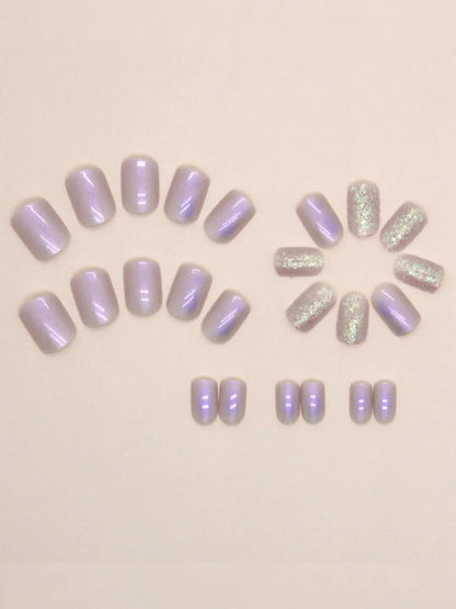 LAVENDER OMBRÉ TOES