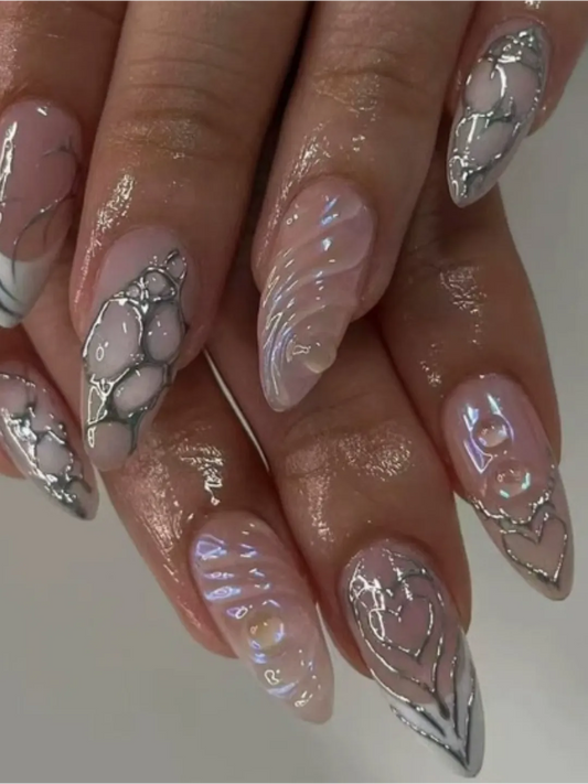 ELEGANT WAVE NAILS