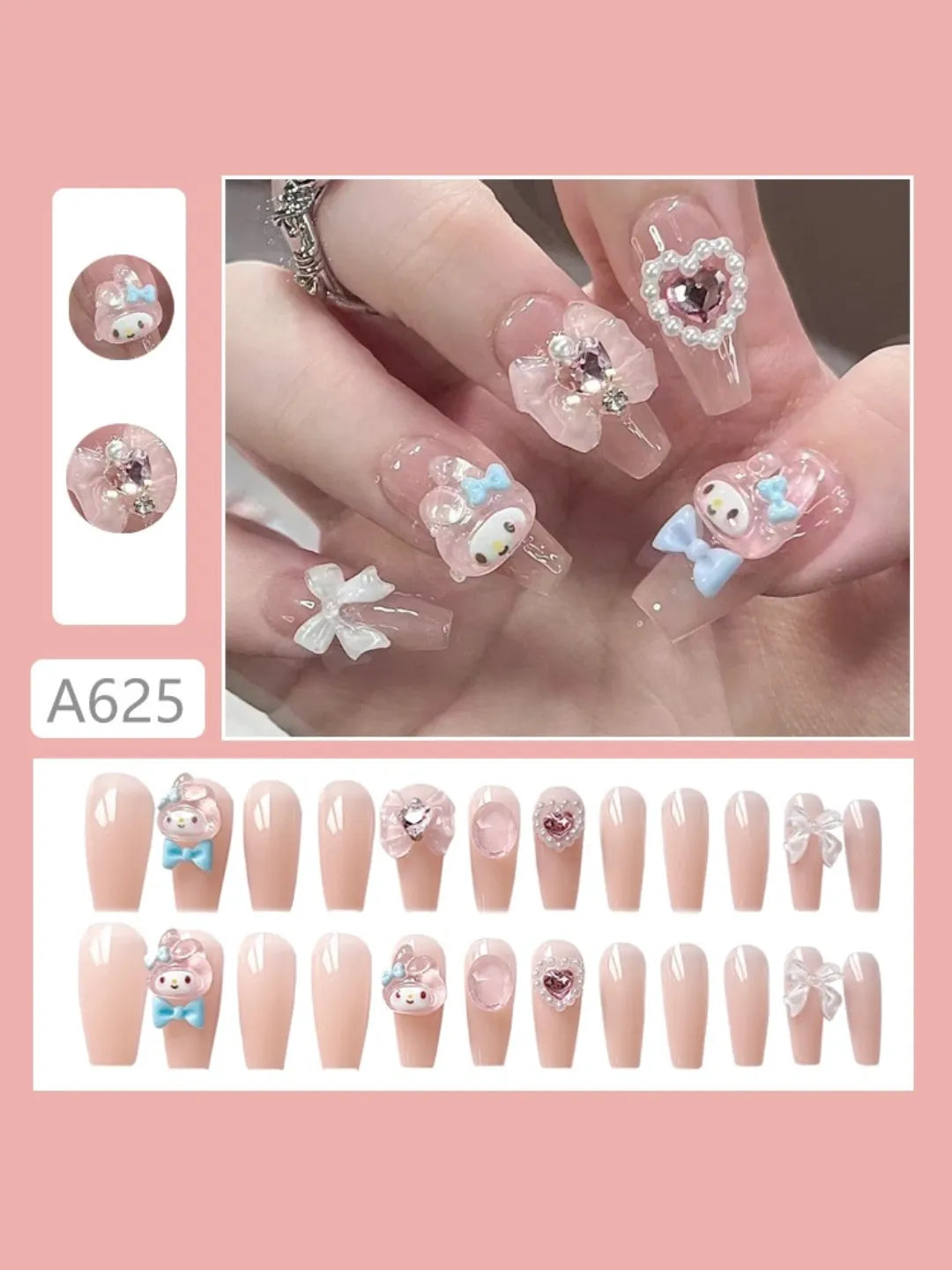 KAWAII CHARM NAILS