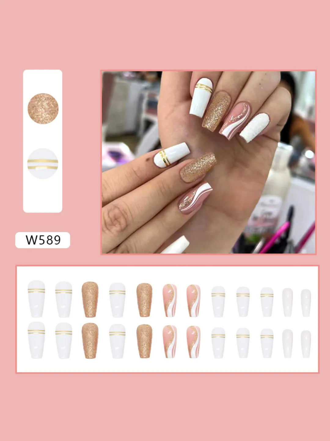 CHIC SWIRL MANI