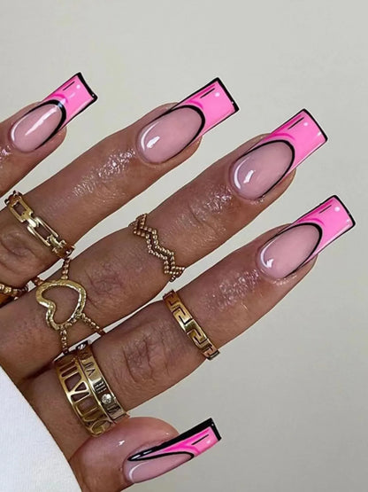 GEOMETRIC PINK PRESS