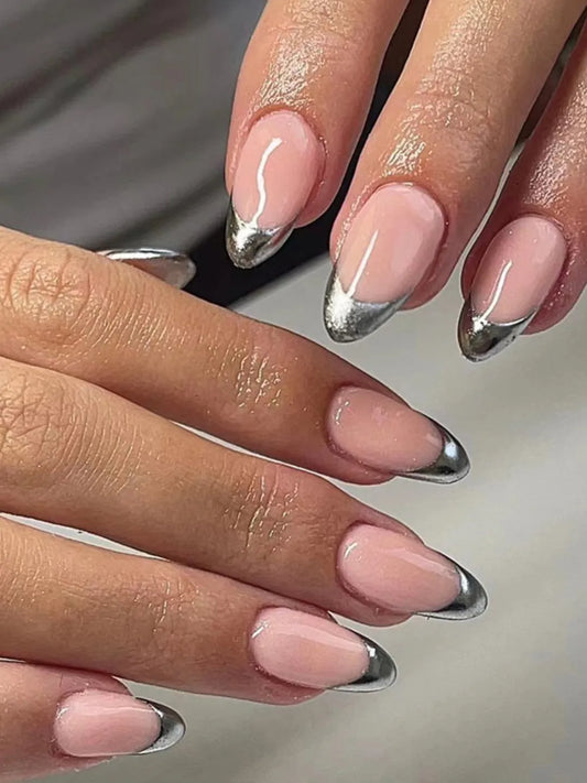 SILVER METALLIC FRENCH