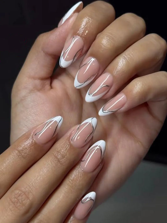 SILVER SWIRL FRENCH