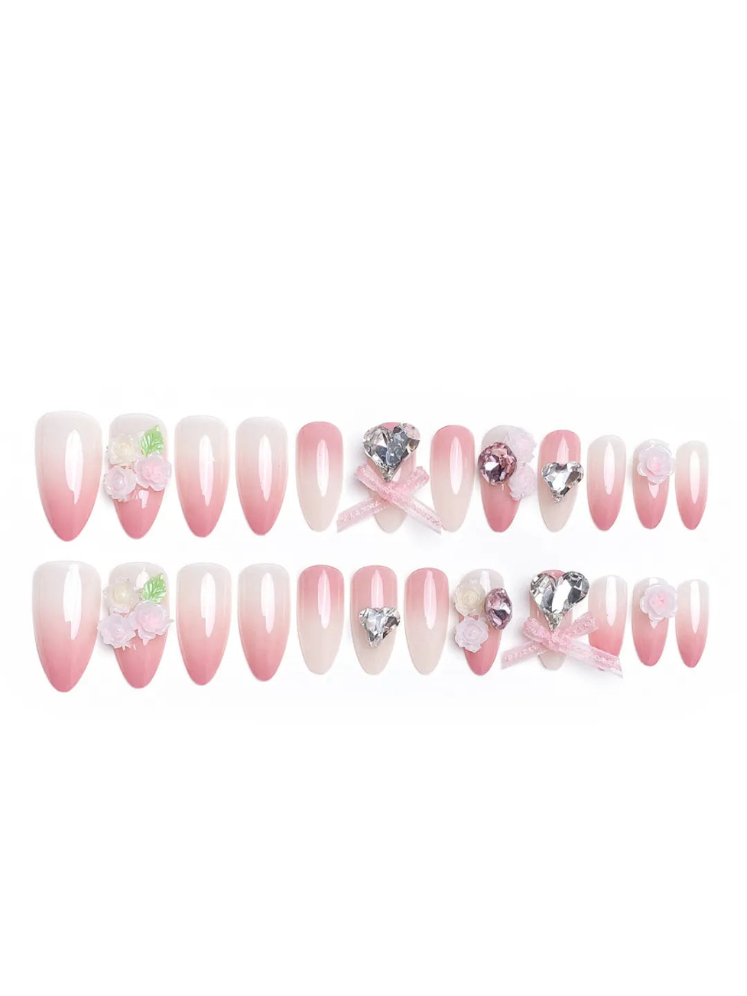 CUTE BOW RHINESTONES