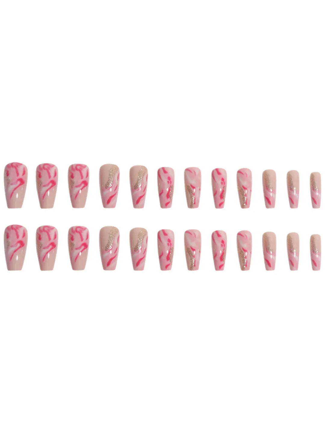 PINK MARBLE PRESSONS