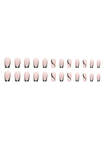 SWIRL GLAM NAILS